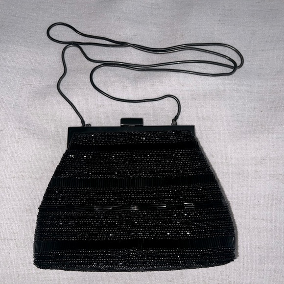 Hillard & Hanson Handbags - Hilliard & Hanson Vintage Beaded Evening Bag